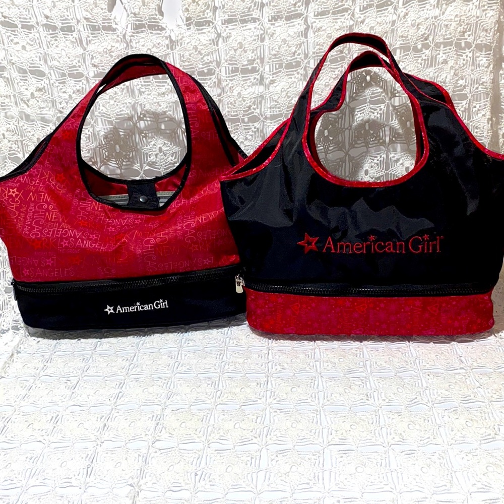 American Girl Lot of 2 Bags.